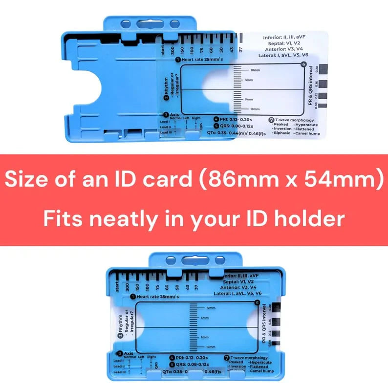 CardioScale™ - ECG 7 Step Ruler