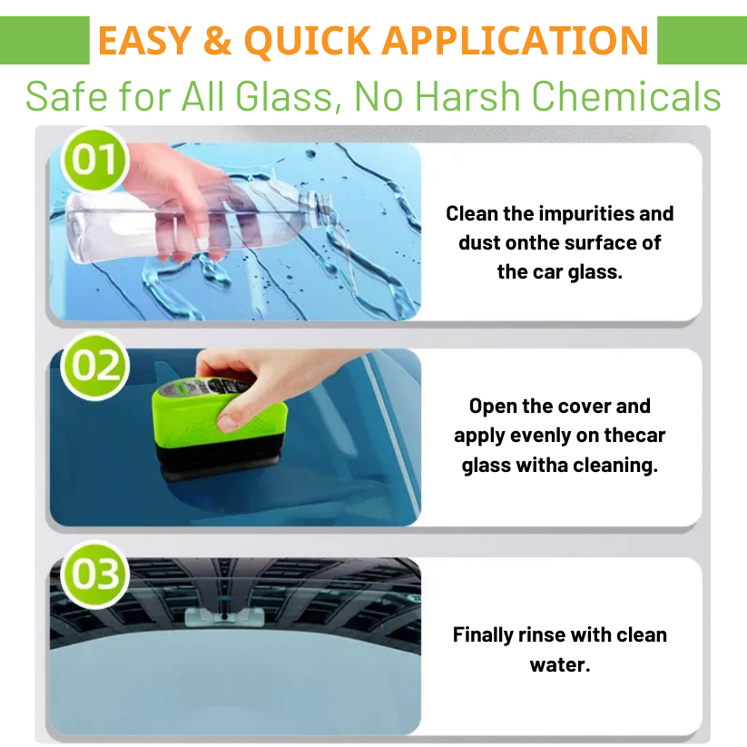 CrystalClear™ - Car Windshield Cleaning Brush