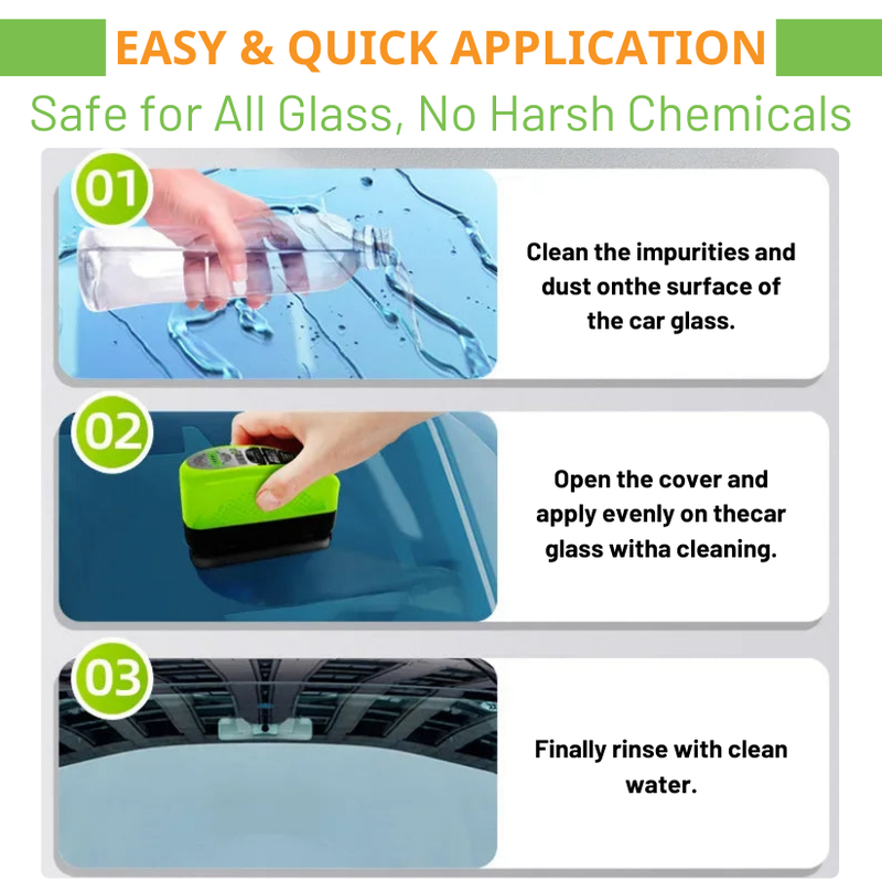 CrystalClear™ - Car Windshield Cleaning Brush