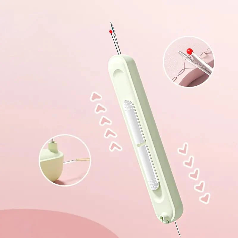 SwiftStitch™ - 2-in-1 Needle Threader & Seam Ripper Tool (2PCS)