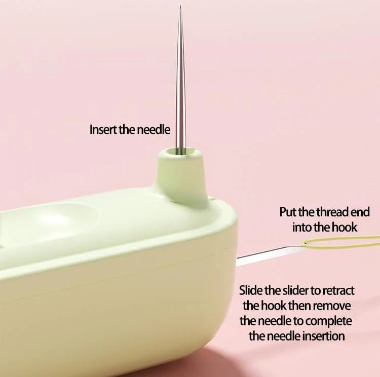 SwiftStitch™ - 2-in-1 Needle Threader & Seam Ripper Tool (2PCS)