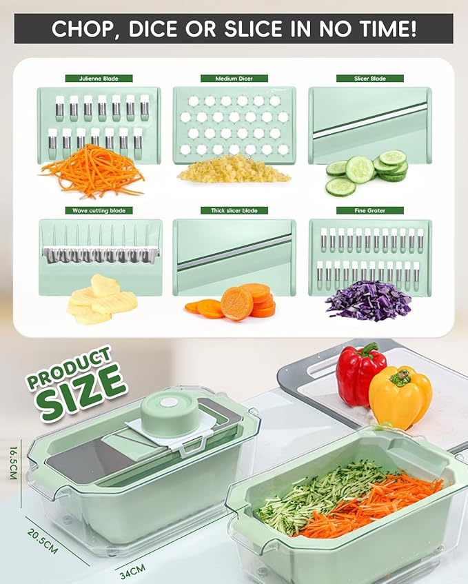 HomeChop™ - Stainless Steel Slicer