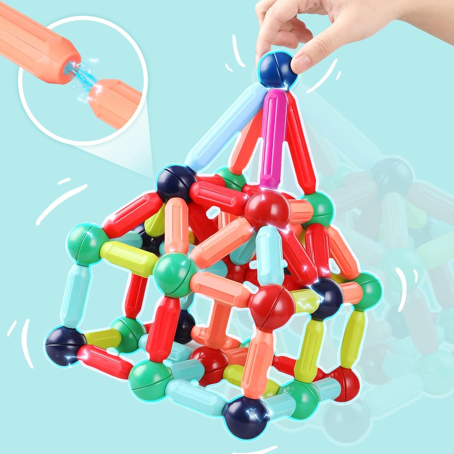 MagnaBuild™ - Building Stick Set