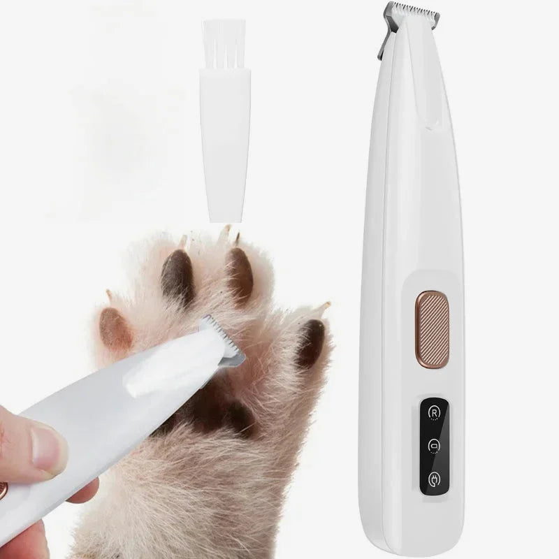 PawPerfect™ - Waterproof Rechargeable Pet Shaver With LED Light