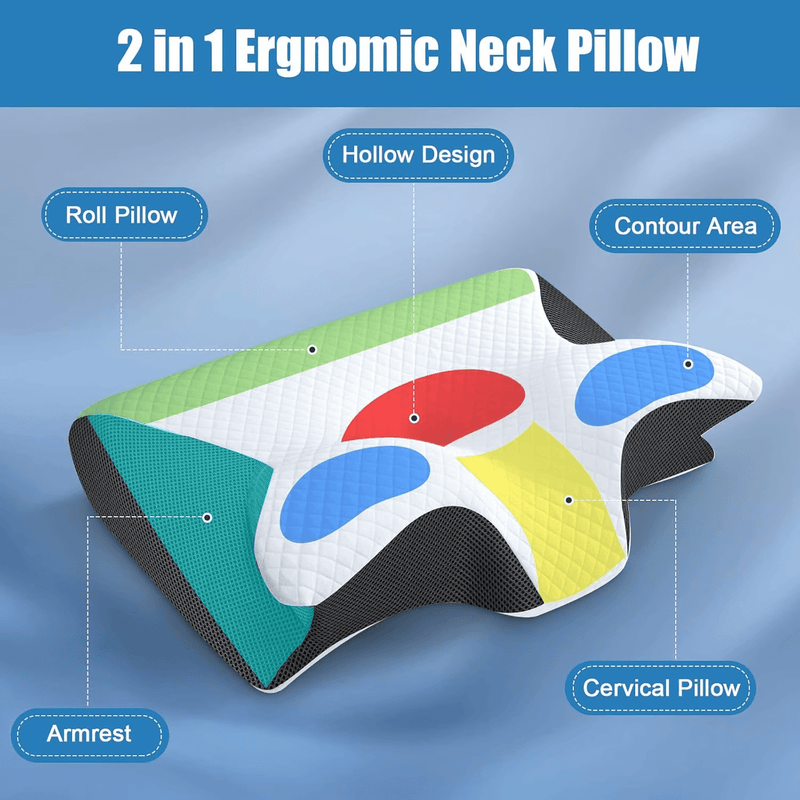 ComfortAlign™ - PREMIUM ERGONOMIC PILLOW