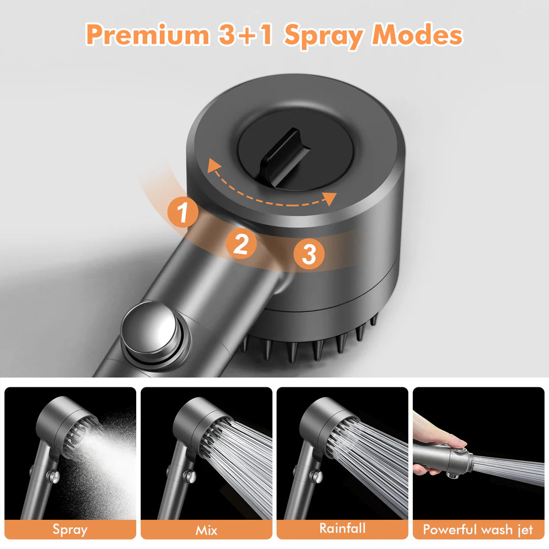 HydroJet™ - Massage Handheld Filter Showerhead