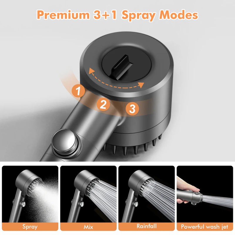 HydroJet™ - Massage Handheld Filter Showerhead