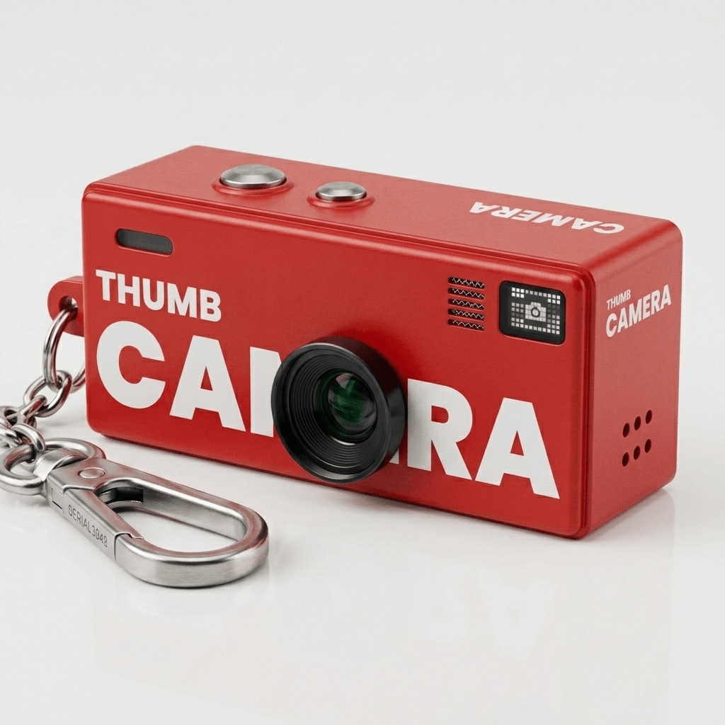 PocketPic™ - Retro Keychain Camera