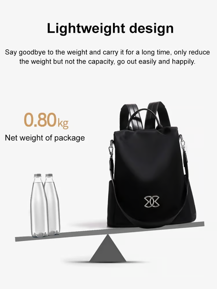 SecureStyle™ - Anti-Theft Large Capacity Backpack