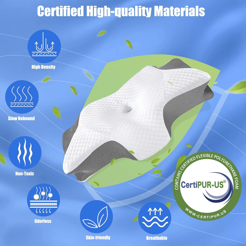 ComfortAlign™ - PREMIUM ERGONOMIC PILLOW