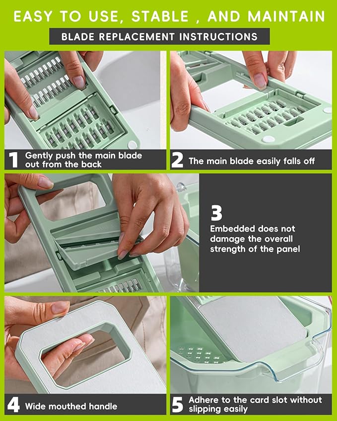 HomeChop™ - Stainless Steel Slicer
