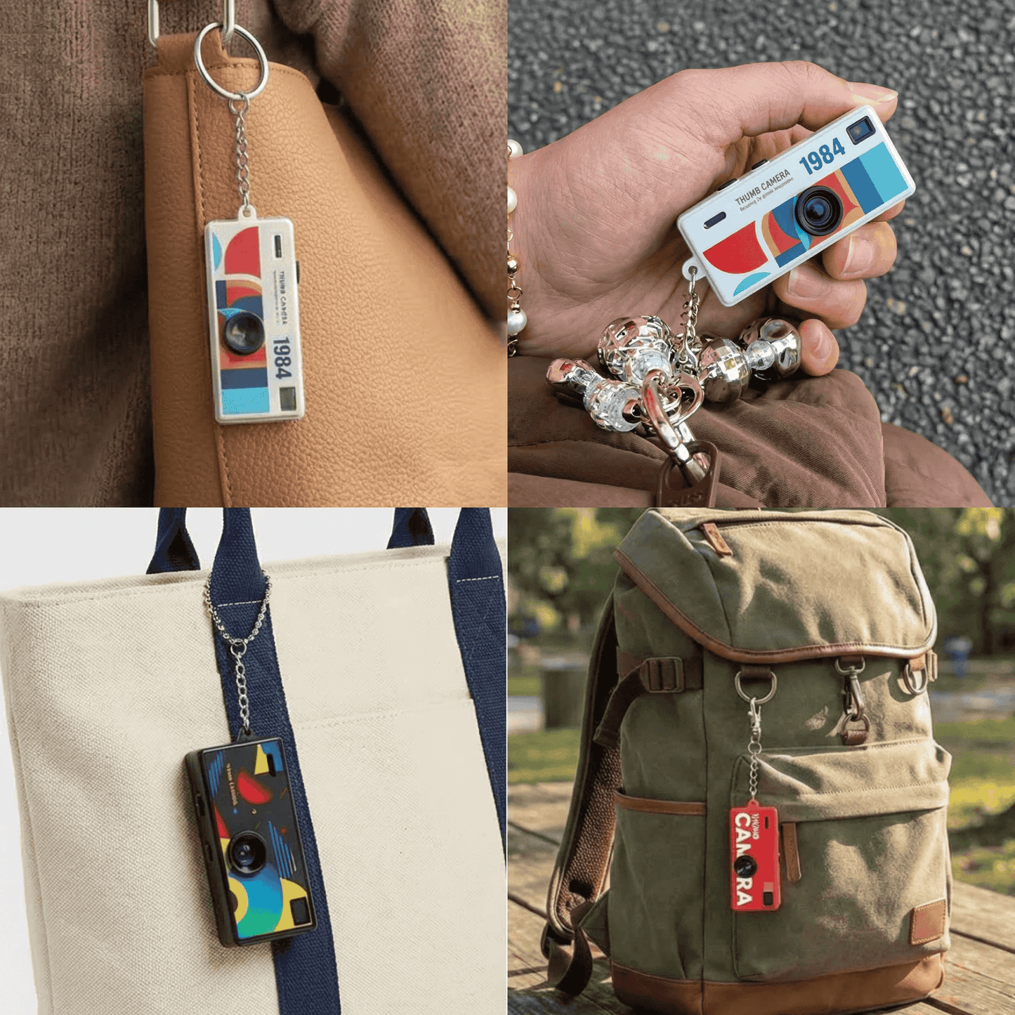 PocketPic™ - Retro Keychain Camera