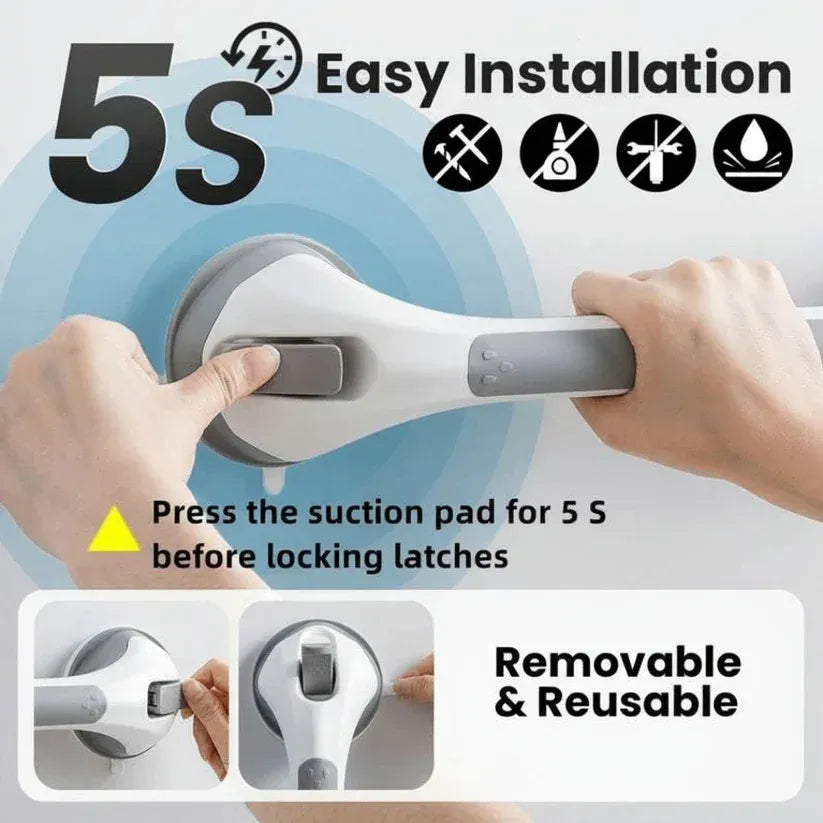 SteadyGrip™ - Shower Grab Bar