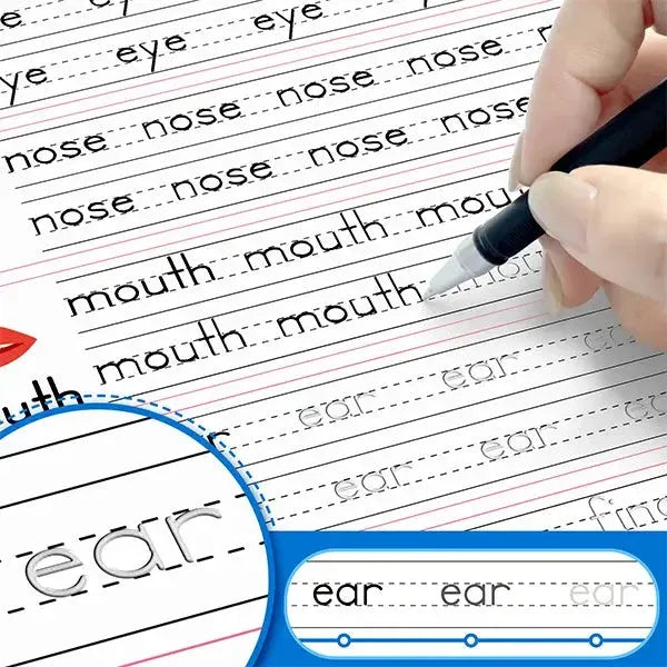 TraceMaster™ — The Screen-Free Grooved Writing Set That Teaches Perfect Handwriting Without the Tears
