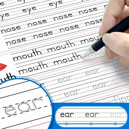 TraceMaster™ — The Screen-Free Grooved Writing Set That Teaches Perfect Handwriting Without the Tears