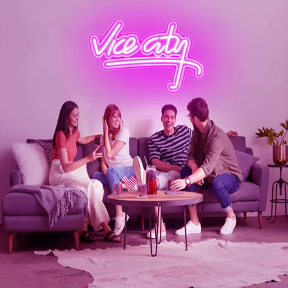 Neon Vibes™ Vice City Wall Art