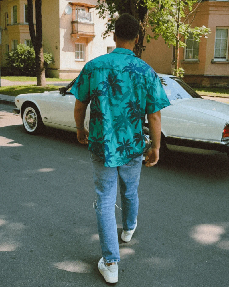 Island Drip™ - VICE CITY HAWAIIAN SHIRT