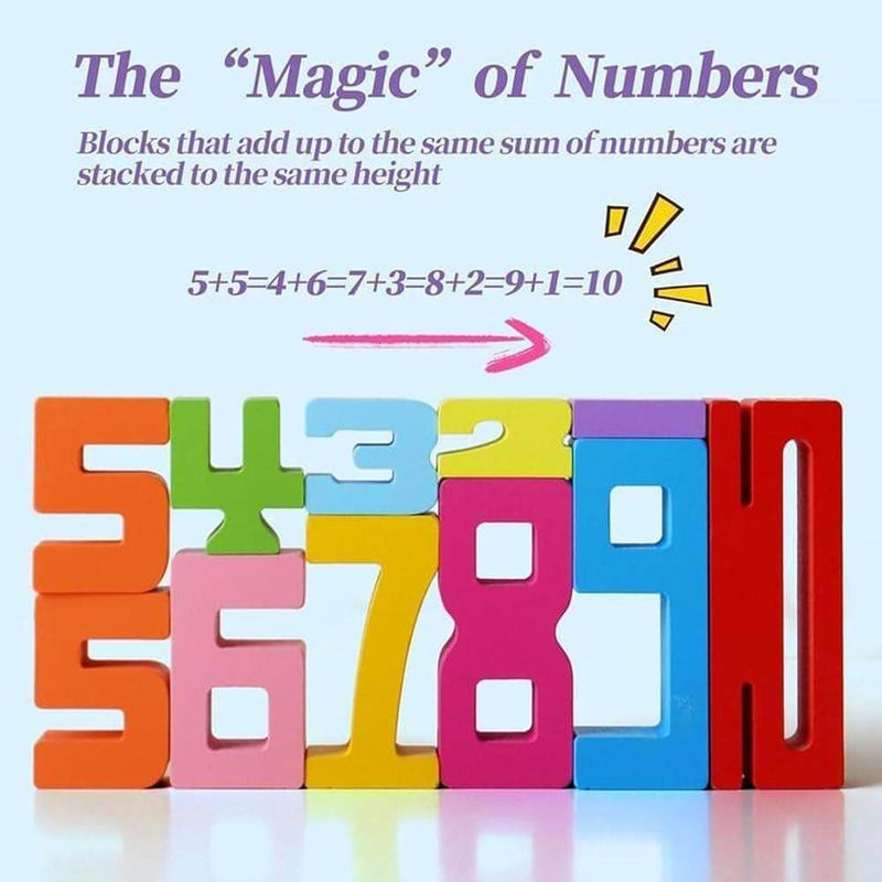 MindBuilders™ - Montessori Wooden Number Toy