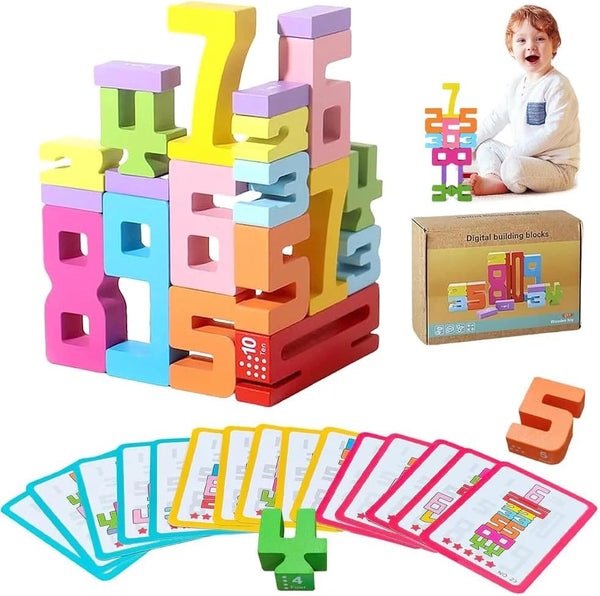 MindBuilders™ - Montessori Wooden Number Toy