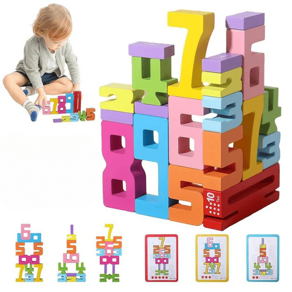 MindBuilders™ - Montessori Wooden Number Toy