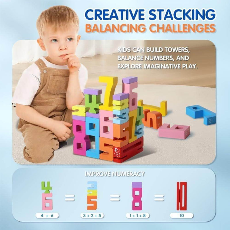 MindBuilders™ - Montessori Wooden Number Toy