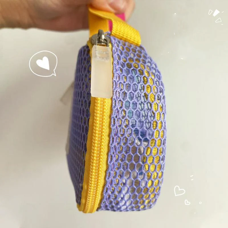 VeaVue™ - Large Mesh Makeup Bag – Lightweight & Big Capacity