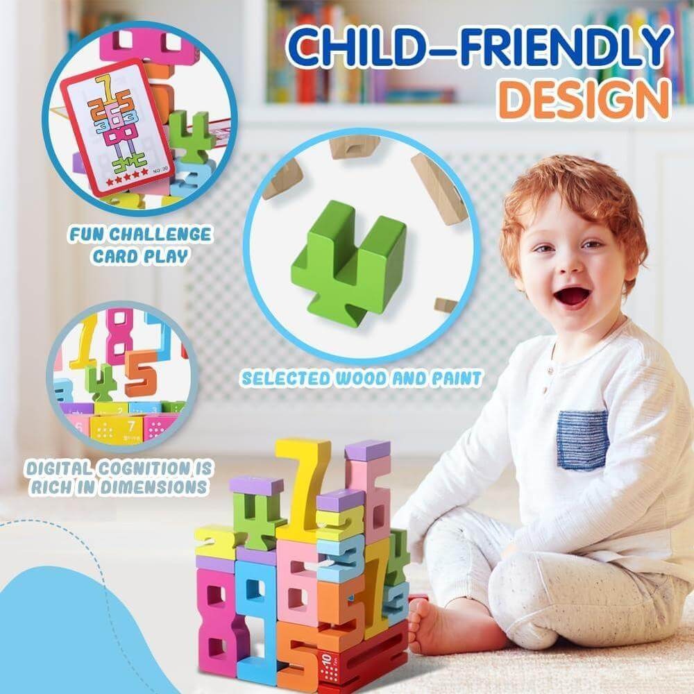 MindBuilders™ - Montessori Wooden Number Toy