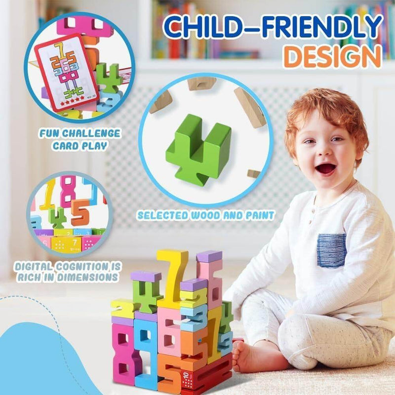 MindBuilders™ - Montessori Wooden Number Toy