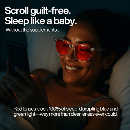 NoctiBloc™ - Unisex Red Lens Blue Light Glasses