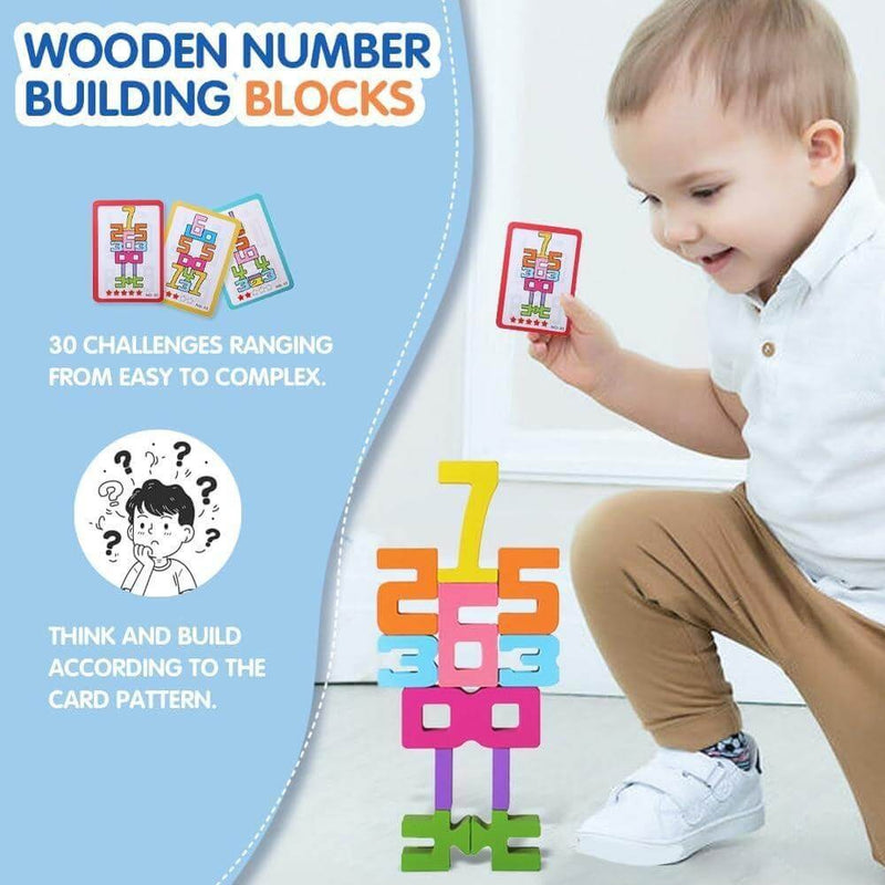 MindBuilders™ - Montessori Wooden Number Toy