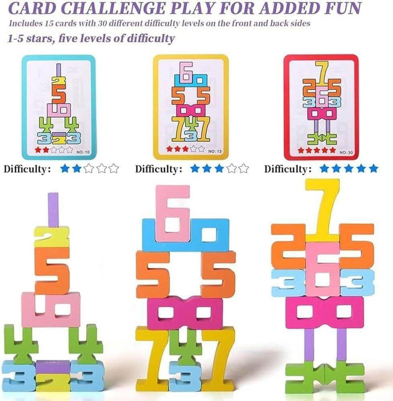 MindBuilders™ - Montessori Wooden Number Toy