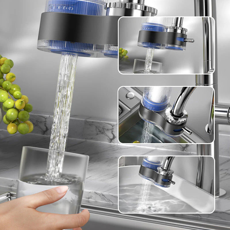 HydroPure™ - Faucet Water Purifier with Adapters