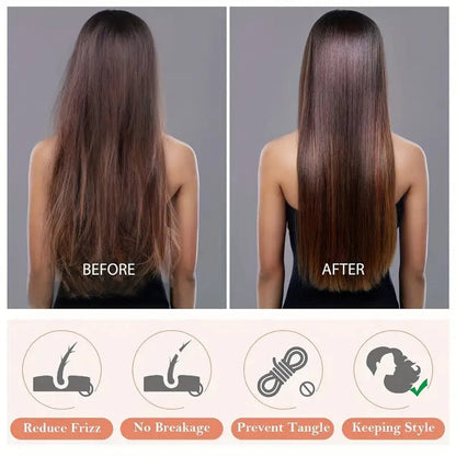 SmoothNight™ - Double Layer Hair Bonnet with Magic Tie Band